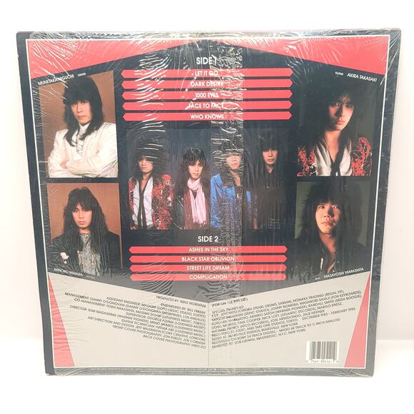 Loudness Lightning Strikes Vinyl Record 1986 - Picture 2 of 6